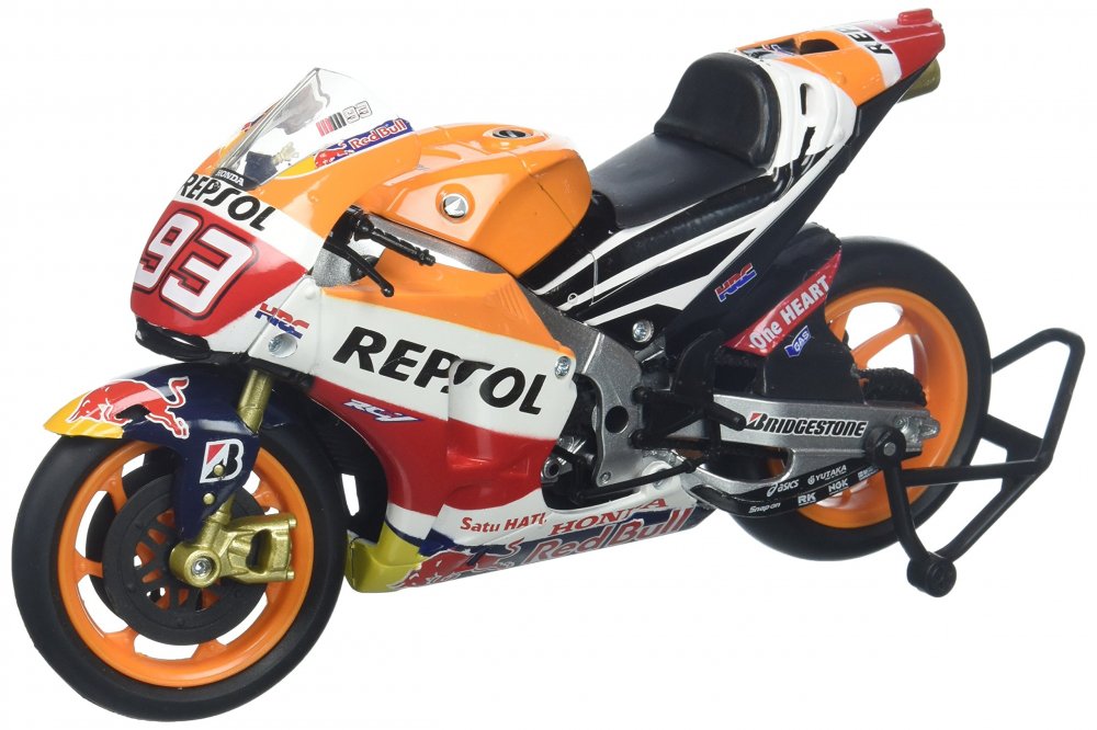 アウトレット品 New Ray 1/12 オートバイコレクション オレンジ ホンダ REPSOL チーム ホンダ RC213V マーク マーケス #93 モデルカー おもちゃ