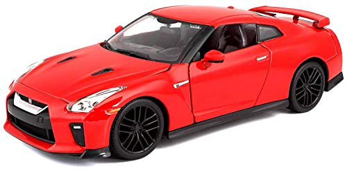 日産 ニッサン ブラーゴ burago NISSAN 1/24 GT-R R35 COUPE 2017 モデルカー ミニカー ダイキャストカー 並行輸入品