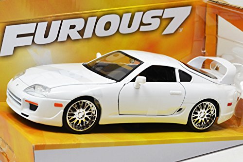 JadaToys 1/24scale FAST & FURIOUS 7 BRIAN'S TOYOTA SUPRA WHITE 並行輸入品