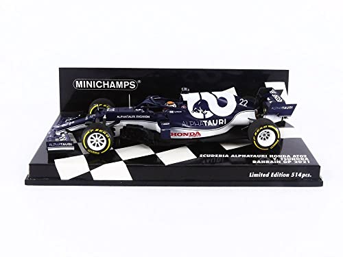 ミニチャンプス 1/43 アルピーヌ タウリ AT02 バーレーンGP 2021 角田 514台限定