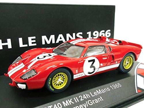 CMR 1/43 GT40 MK II #3 24h LeMans 1966 年 フォード VS フェラーリ