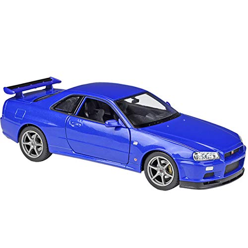 ウィリー 1/24 ニッサン GT-R R34 Welly 1/24 NISSAN SKYLINE R34 GT-R ミニカー