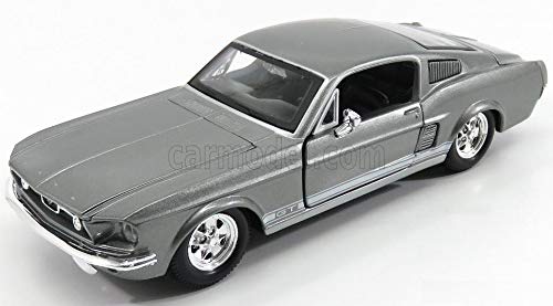 MAISTO マイスト フォード マスタング ミニカー 1/24 FORD MUSTANG GT COUPE 1967 GREY 並行輸入品