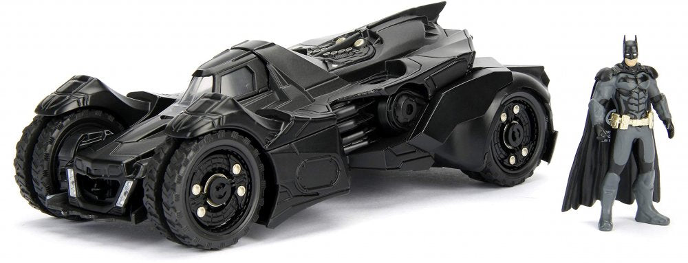 アウトレット品 1/24 2015 Batmobile Arkham Knight black with Diecast Batman Figure