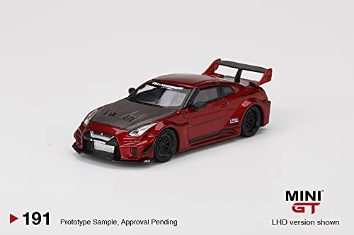 MINI GT 1/64 シルエット ワークス 日産 35GT-RR Ver.1 ラバ・レッド LB-Silhouette WORKS GT NISSAN Lava Red LHD MGT00191 並行輸入品