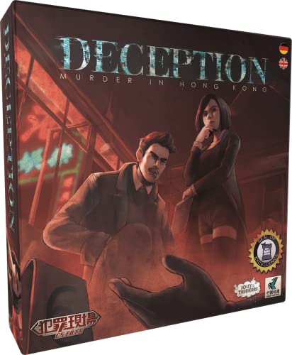 ボードゲーム グレイフォックスゲーム Grey Fox Games Deception 並行輸入品 輸入版 日本語説明書なし