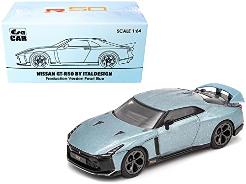 Era Car 1/64 日産 GT-R50 イタルデザイン パールブルー Nissan GT-R50 by ITALDESIGN Pearl Blue SP51 ミニカー 並行輸入品