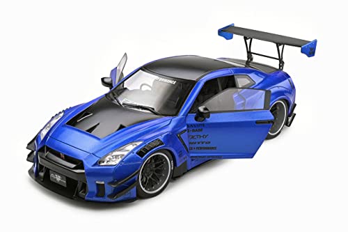 ソリド 1/18 リバティーウォーク 日産 GT-R GT35 タイプ2 2020 ブルー メタリック SOLIDO LB WORKS GT-R R35 S1805801 並行輸入品