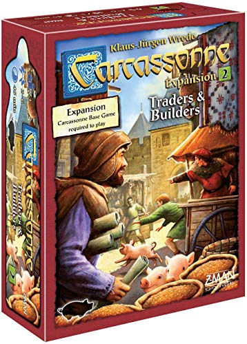 ボードゲーム Carcassonne Expansion 2: Traders & Builders 並行輸入品 輸入版 日本語説明書付属なし