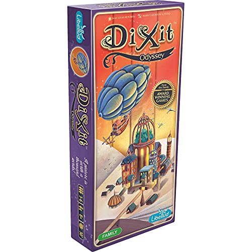 ボードゲーム Dixit Odyssey ボードゲーム 子供と大人のためのストーリーテリングゲーム 楽しいファミリーボードゲーム 輸入版 日本語説明書付属なし