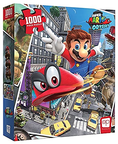 Super Mario Odyssey Snapshots 1000 Piece 48cm x 70cm Jigsaw Puzzle