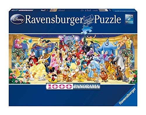 1000ピース ジグソーパズル ディズニーキャラクター大集合 Ravensburger Disney Panoramic 1000 Piece 並行輸入品