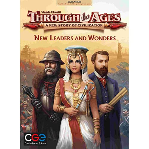 ボードゲーム Through The Ages A New Story of Civilization New Leaders and Wonders Expansion SW 輸入版 日本語説明書なし