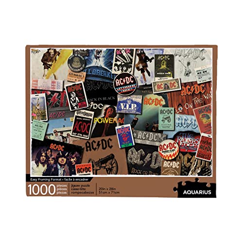 AC DC Albums アルバム 1000 Piece Jigsaw Puzzle ジグソーパズル 並行輸入品