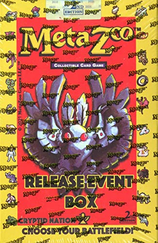 ボードゲーム MetaZoo TCG Cryptid Nation リリースイベントボックス 2E 輸入版 日本語説明書なし