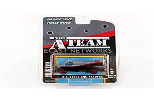 特攻野郎Aチームバン GREENLIGHT 1/64 A TEAM VAN 1983 GMC Vandura ハリウッドシリーズ 44790