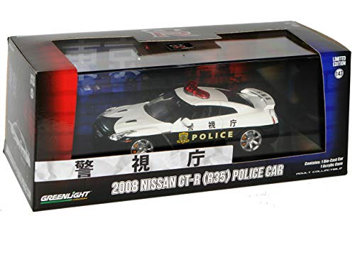 GREENLIGHT 1/43SCALE MIJO EXCLUSIVES 2015 NISSAN GT-R R35 POLICE CAR グリーンライト