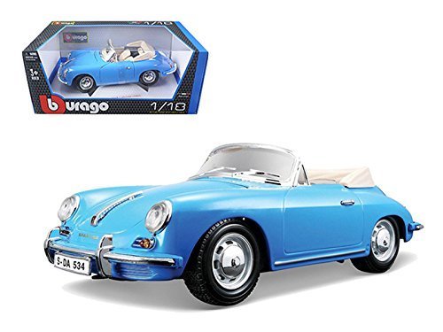 ブラーゴ ポルシェ 356 B オープン ミニカー 1/18 BURAGO 356B Convertible 1961