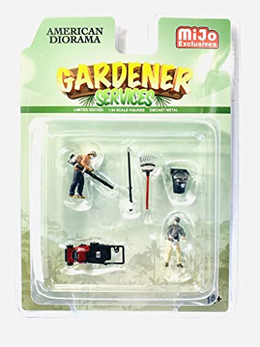 アメリカン ジオラマ 1/64 フィギュア ガーデナー セット American Diorama Figures Gardener set Mijo限定 AD-76474MJ 並行輸入品