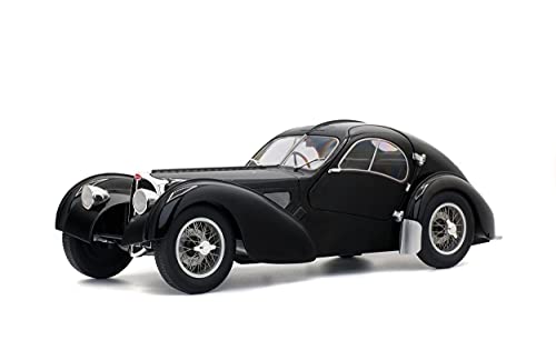 ソリド ブガッティ ミニカー 1/18 BUGATTI TYPE 57SC ATLANTIC 1938 ブラック 並行輸入品