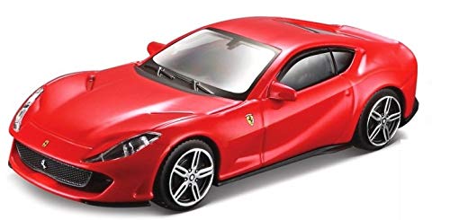 ブラーゴ フェラーリ 812 スーパーファスト ミニカー 1/43 FERRARI 812 SUPERFAST 2017 レッド 並行輸入品