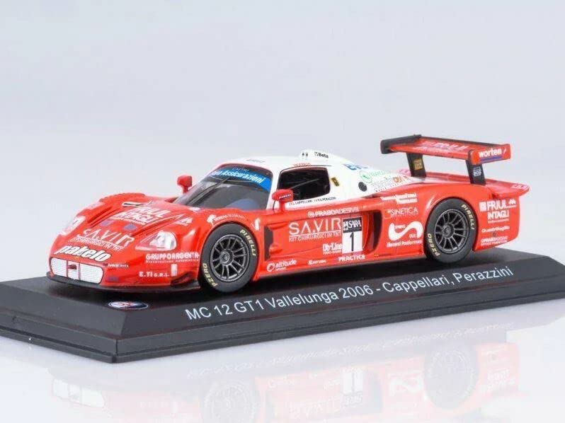 1/43 マセラティ コレクション MC12 GT1 ヴァレルンガ 2006 MC 12 GT1 Vallelunga 2006 Cappellari