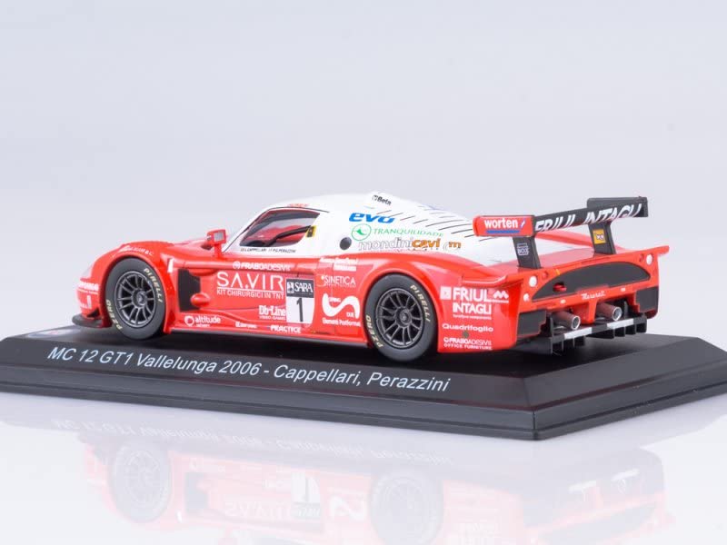 1/43 マセラティ コレクション MC12 GT1 ヴァレルンガ 2006 MC 12 GT1 Vallelunga 2006 Cappellari