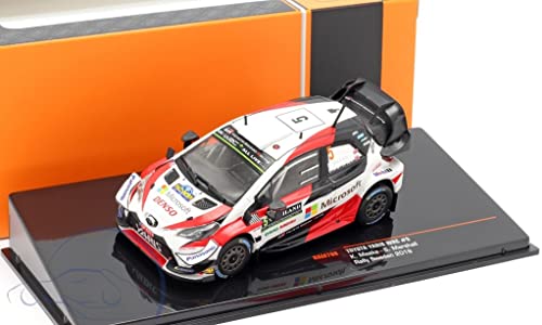 IXO イクソ トヨタ ヤリス ミニカー 1/43 TOYOTA YARIS WRC TEAM TOYOTA GAZOO RACING N5 ラリー スェーデン 2019 K.MEEKE S.MARSHALL