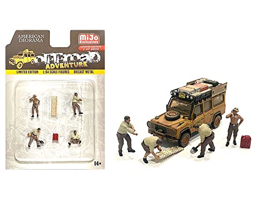 アメリカン ジオラマ 1/64 フィギュア オフロード アドベンチャー American Diorama Figure Off Road Adventure Mijo限定 並行輸入品