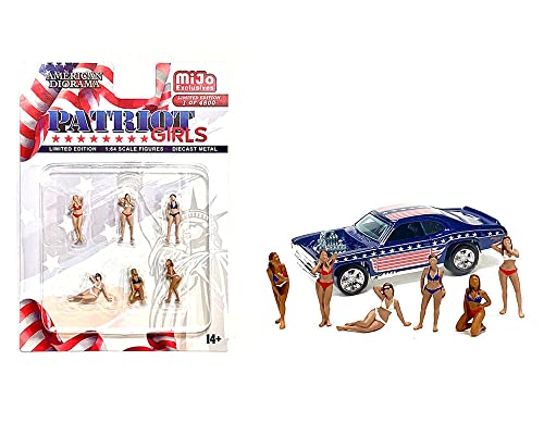 アメリカン ジオラマ 1/64 フィギュア パトリオット ガールズ American Diorama Figures Patriot Girls Mijo限定 並行輸入品