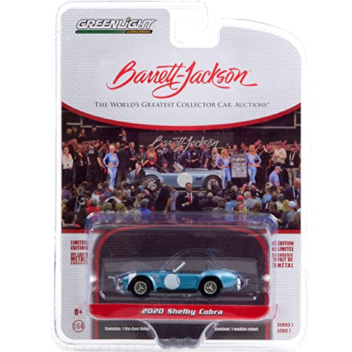 GREENLIGHT 1/64 BARRETT-JACKSON SERIES 7 1964 SHELBY COBRA #3 FIA BONDURANT TRIBUTE グリーンライト 1/64