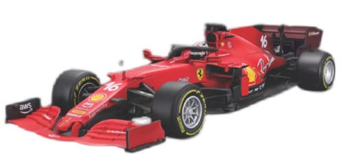 ブラーゴ 1/18 フェラーリ F1 SF21 シャルル ルクレール Bburago 1/18 2021 FERRARI FORMULA 1 F1 SF21 #16 Charles Leclerc ミニカー