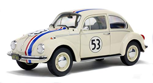 ソリド ビートル ワーゲン ミニカー 1/18 S1800505 Beetle ハービー ホワイト