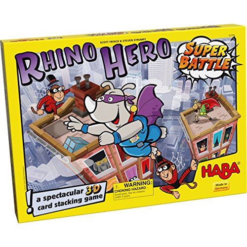 ボードゲーム Rhino Hero Super Battle  輸入版 日本語説明書なし