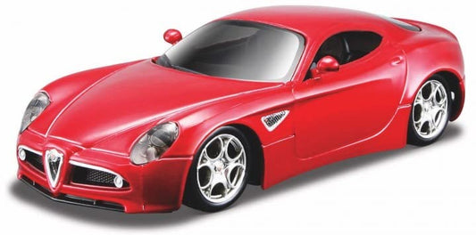 ブラーゴ ミニカー 1/32 アルファロメオ C8 CONPETIZIONE 2007 レッド 並行輸入品