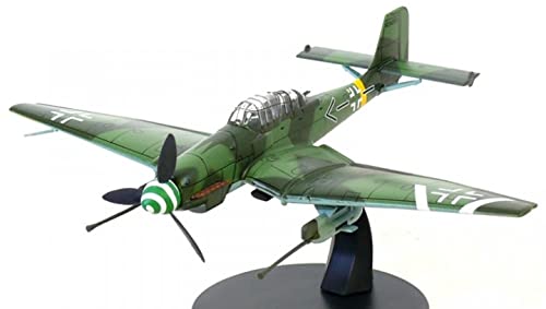 ドイツ空軍 戦闘機 ダイキャスト モデル 1/72 ユンカース スツーカ JU 87G-1 JUNKERS STUKA 模型急降下爆撃機 塗装済完成品 並行輸入品