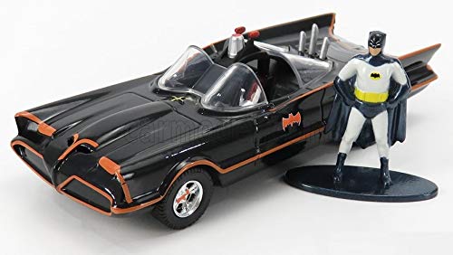 JADA バットマン バットモービル TVシリーズ ミニカー フィギア付き 1/32 BATMAN BATMOBILE 1966 CLASSIC TV SERIES 並行輸入品