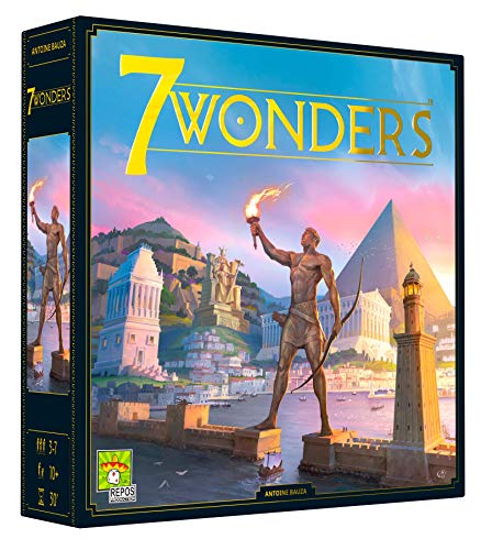 ボードゲーム 7 Wonders New Edition 輸入版 日本語説明書付属なし