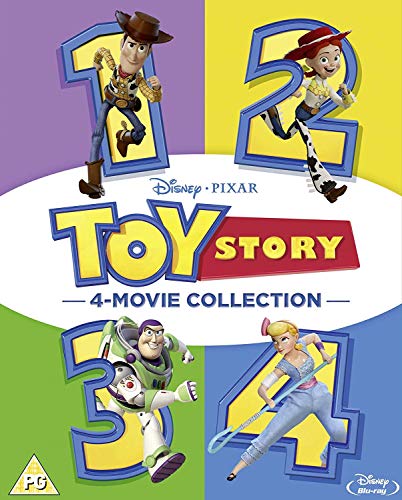 トイ・ストーリー Toy Story 1-4 Box set Blu-ray 2019 Region Free Blu-ray