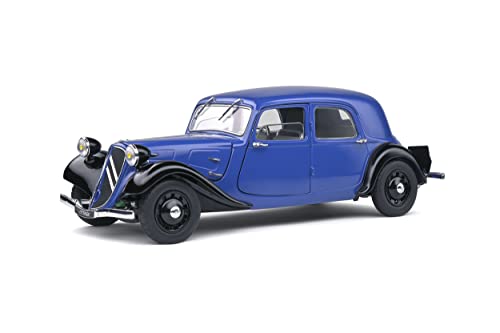 ソリド 1/18 シトロエン トラクション 7 1937 ダークブルー/ブラック Solido CITROEN TRACTION 7 1937 DARK BLUE/BLACK S1800906 並行輸入品