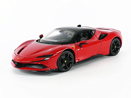 ブラーゴ 1/18 フェラーリ SF90 ストラダーレ ハイブリッド 2019 レッド Bburago FERRARI SF90 STRADALE HYBRID 16015R