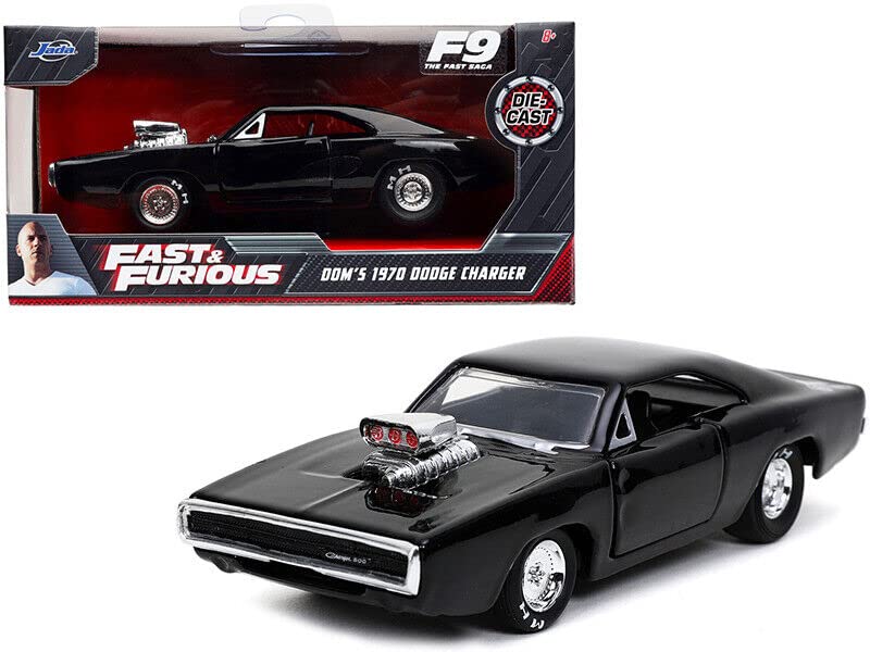 JADA TOYS 1/32 ワイルドスピード 9 ドム ダッヂ チャージャー R/T 1970 ブラック F&F9 Dom's Charger 32215 並行輸入品