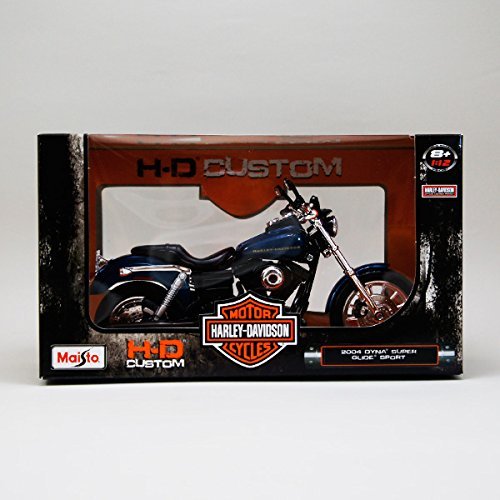 アウトレット品 マイスト Maisto 1/12 ハーレーダビッドソン Harley Davidson HD 2004 Dyna Super Glide Sport マイスト/ダイナ・スーパーグライド・スポーツ ブルー