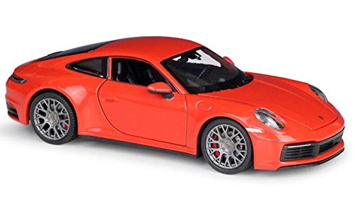 ウィリー WELLY 1/24 ポルシェ 911992カレラ 4S レッド / Porsche 911 992 Carrera 4S ダイキャストカー 並行輸入品