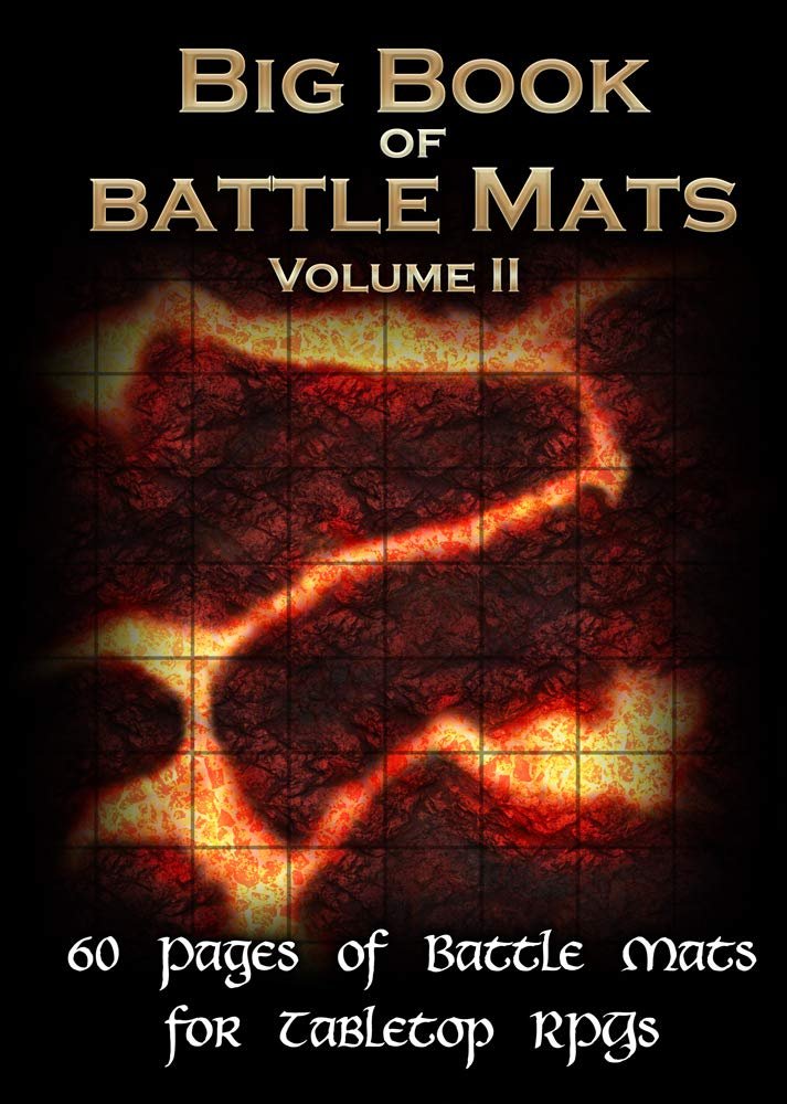 アウトレット品 ボードゲーム Loke Big Book of Battle Mats Volume 2 003LBM 輸入版 日本語説明書付属なし