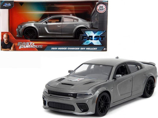 アウトレット品 JADA TOYS 1/24 ワイルドスピード ダッジ チャージャー SRT ヘルキャット 2021 F&F ミニカー 並行輸入品