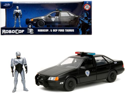 JADA TOYS 1/24 ロボコップ フォード トーラス フィギア付き Robocop Taurus Robocop Figure 33743 並行輸入品