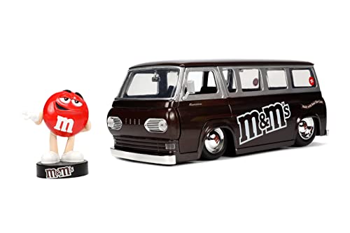 1/24 M&M'S 1965 FORD ECONOLINE w/RED FIGURE エムアンドエムズ ミニカー 並行輸入品