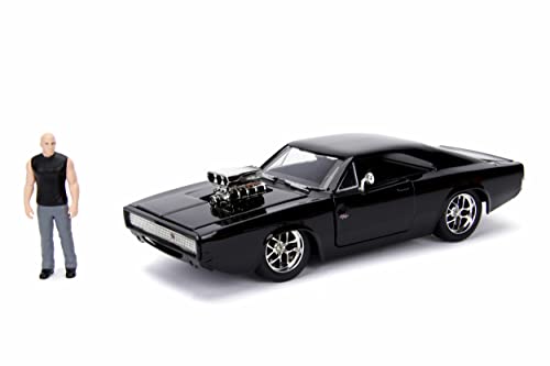 ワイルド・スピード ジェイダトイズ メタルズ 1/24スケール ダイキャストカー 1970年式 ダッジ・チャージャー RT & ドミニク 並行輸入品 ヴィン・ディーゼル