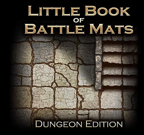 ボードゲーム Loke Little Book of Battle Mats ダンジョンエディション 輸入版 日本語説明書付属なし